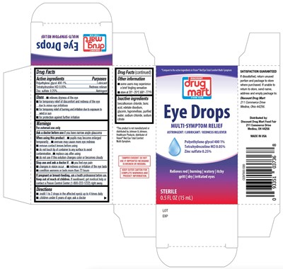 Discount Drug Mart Eye Drops Multi-symptom Relief 15ml (Discount Drug Mart Eye Drops Multi Symptom Relief Edvt)